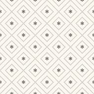 Vector seamless winter retro pattern N4