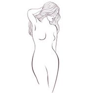 girl with hairs