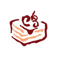 Sweet-shop funny cake