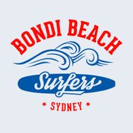 Bondi Beach Surfers