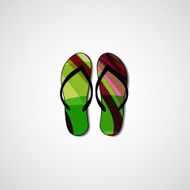 Abstract illustration on flip flops N167