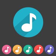 Flat game graphics icon sound N2