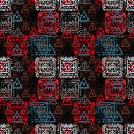 Abstract geometric seamless pattern N45