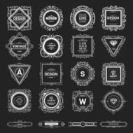 Monogram luxury logo template N2