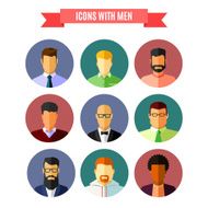 Set of avatars icons N2