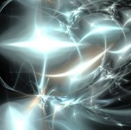 Digital Fractal on Black N2268