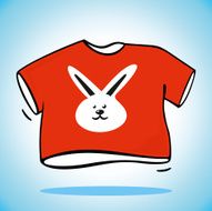 Vector cartoon t-shirt N2