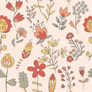 Seamless texture with flowers N94