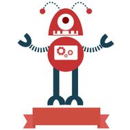 Retro robot toy N5