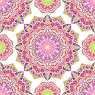 Bright delicate festive pattern
