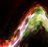 triangle wave background