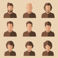 flat avatar vector people N2