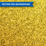 Vector gold glittering foil texture