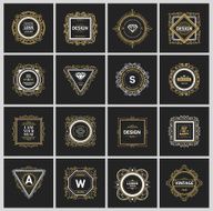 Monogram luxury logo N21