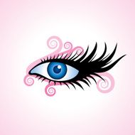 Woman eye Vector N3
