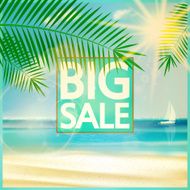 Final summer sale design template with beach N2