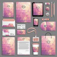 Corporate identity template set N114