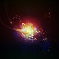 Abstract digital technology background N3