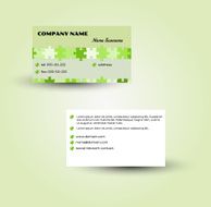 modern business card vector template N4