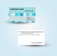 modern business card vector template N5