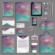 Corporate identity template set N115