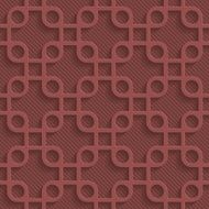 Marsala color vector seamless pattern with 3D effect N41