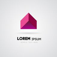 vector logo design set for business N3