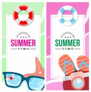 Summertime invite card concept N3