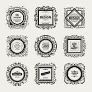 Monogram luxury logo N25