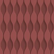 Marsala color vector seamless pattern with 3D effect N43