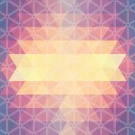 pattern geometric Background with triangles N9