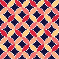 diamonds and circles pattern petals N2