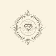 Monogram luxury logo N26