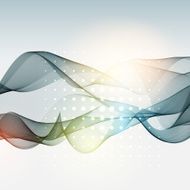 abstract colorful waves background N65