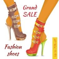 Fashion shoes Sale leaflet