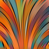 Colorful smooth light lines background N194