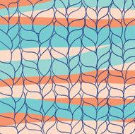 coloured knitted background