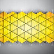 Triangle pattern with shadow Vector background Geometric abstract texture N6