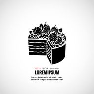 Dessert cakes bakery logo