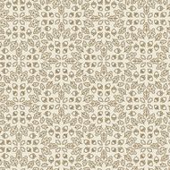 Seamless botanical pattern with oak leaves and acorn N4