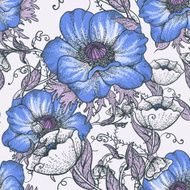 Beautiful Seamless Floral Background