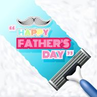 Happy Father&#039;s Day Vector illustration