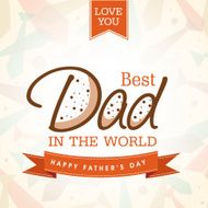 Greeting card for Happy Father&#039;s Day celebration N20