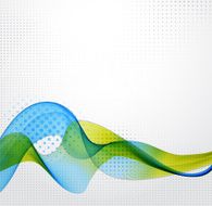 Abstract curved lines background Template brochure design N46