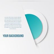 Vector abstract circles template Object web N25