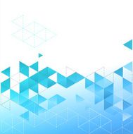 Vector abstract geometric background with triangle N29