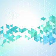 Vector abstract geometric background with triangle N30