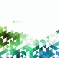 Abstract technology background with color triangle N8