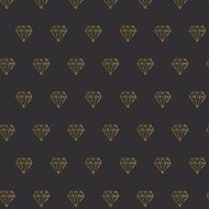 Golden diamond background pattern
