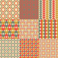 seamless colorful geometric pattern N3